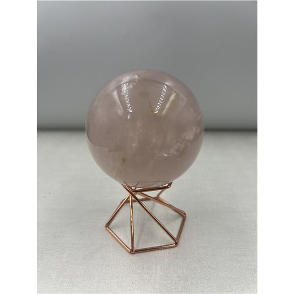 70 MM Rose Quartz Sphere