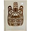 Image 2 : Bill Reid First Nations Artist Art Card Series " Haida Beaver - Ttsaang"