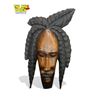 Image 1 : 2010 Hand Carved & Painted Jamaican Head Plaque