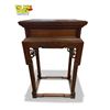 Image 1 : Vintage Chinese Tall Standing Wooden Side Table