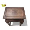 Image 3 : Vintage Chinese Tall Standing Wooden Side Table