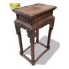 Image 4 : Vintage Chinese Tall Standing Wooden Side Table