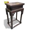 Image 5 : Vintage Chinese Tall Standing Wooden Side Table