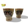 Image 2 : 5x Vintage Cups (3x Beer Mugs): Ceramarte, Crown Ducal