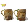 Image 3 : 5x Vintage Cups (3x Beer Mugs): Ceramarte, Crown Ducal
