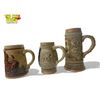 Image 5 : 5x Vintage Ceramarte Beer Mugs: