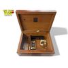 Image 3 : Vintage Smokers Lot: Humidor, Cigar Cutter, Assorted Cigars (Cohiba, Montecristo, & More)