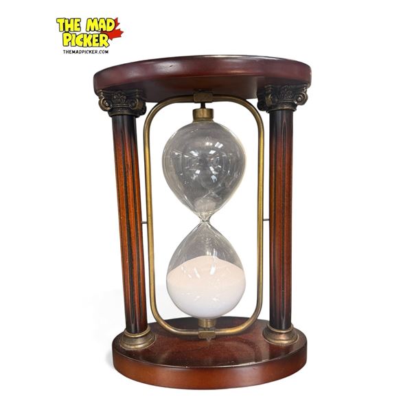 Table Top Sand Timer With Engraved Plaque "Time For You & Me 2004"