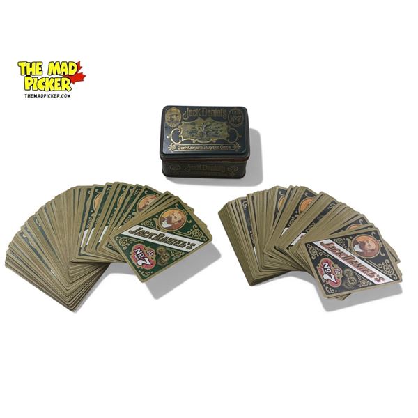 Vintage Jack Daniels Playing Cards With Original Tin