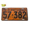 Image 1 : 1939 Saskatchewan License Plate