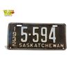 Image 1 : 1932 Saskatchewan License Plate
