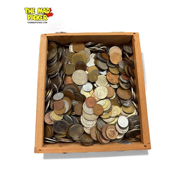 Assorted World Coins (Approx. 7-8lbs)