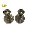 Image 2 : 2x Birks Weighted Sterling Silver Candle Stick Holders