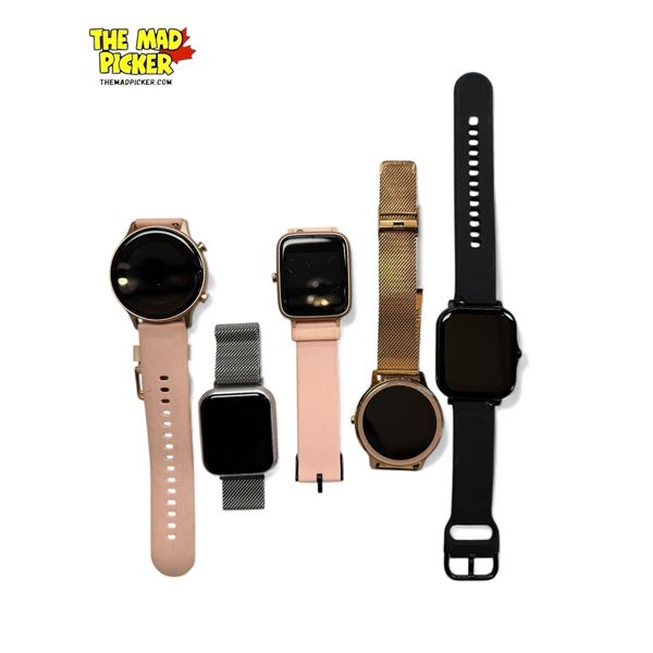 5x Smart Watches No Chargers