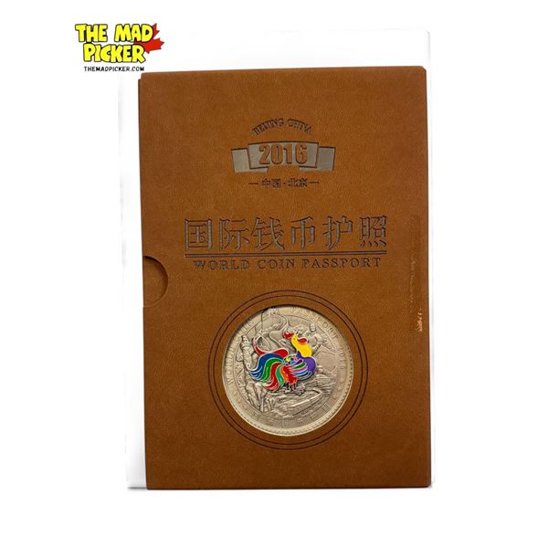 2016 World Coin Passport With 999 Silver 5 Grams & 20 News Coins From Different Countries