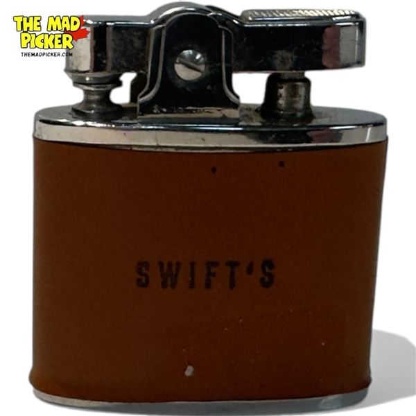 Vintage Auer Swift's Meats For Babies & Juniors Advertising Lighter