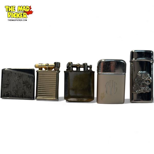 5X Vintage Lighters : Ronson, Chik, Cornwall, & More