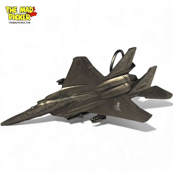 Vintage The Great American Chicago Buckle #381 Fighter Jet Belt Buckle