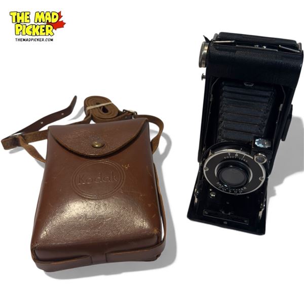 Vintage Kodak Dak Shutter Camera With Original Case