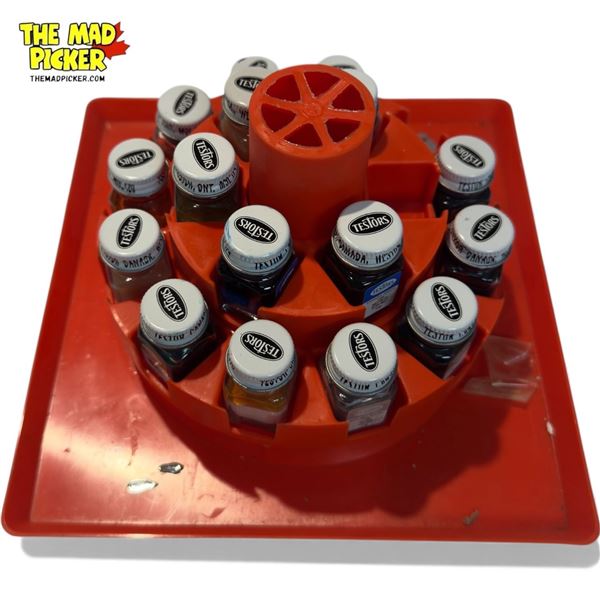 Vintage Testors Paint With Holder