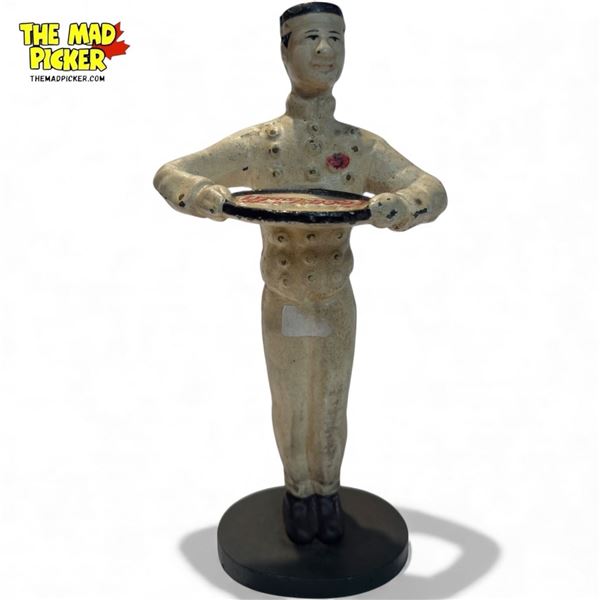 Vintage Coca-Cola Cast Metal Bell Boy Figurine