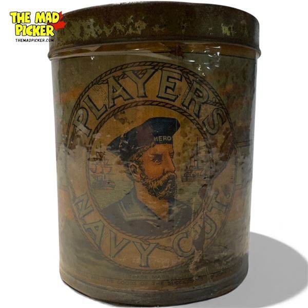 Vintage Player's Navy Cut Medium Cigarettes Tin