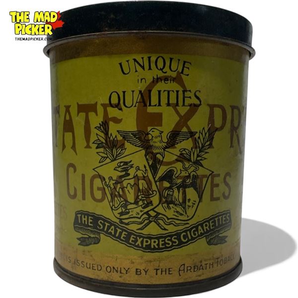 Vintage State Express Cigarettes Tin