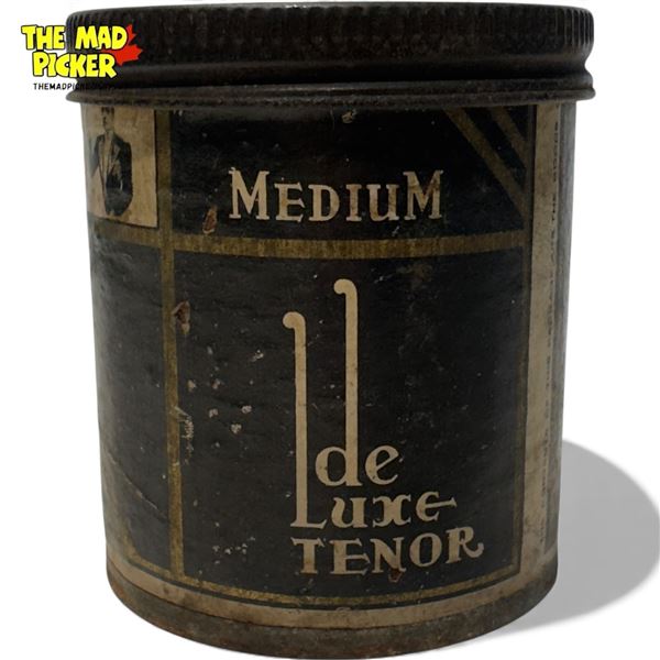 Vintage deLuxe Tenor Cigarettes Tin