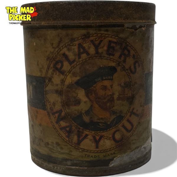 Vintage Player's Navy Cut Medium Cigarettes Tin