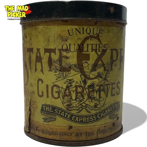 Vintage State Express Cigarettes Tin