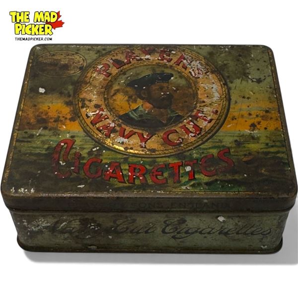 Vintage Player's Navy Cut Cigarettes Tin