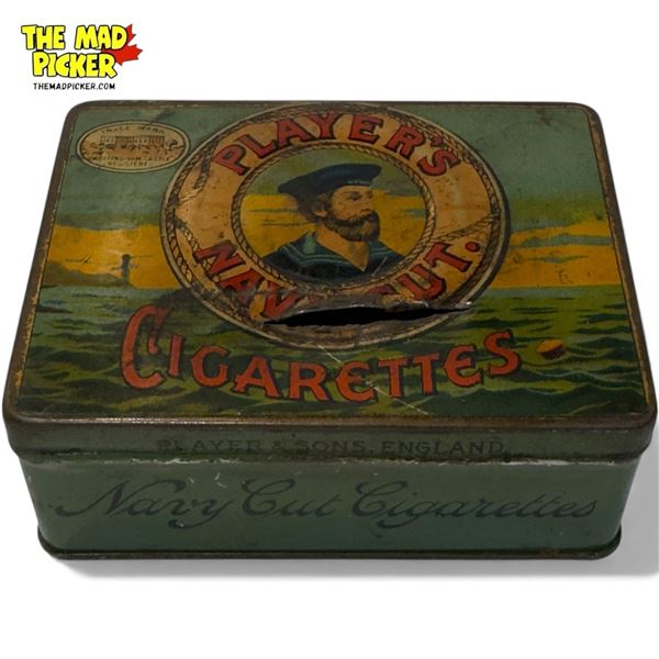 Vintage Player's Navy Cut Cigarettes Tin