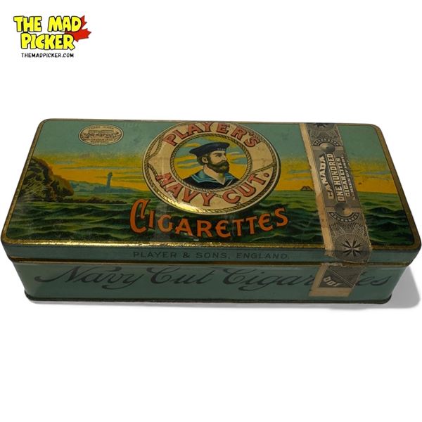 Vintage Player's Navy Cut Cigarettes Tin