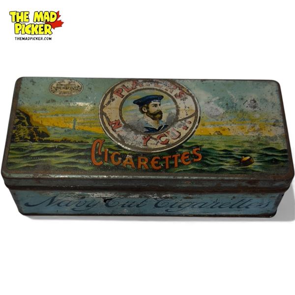 Vintage Player's Navy Cut Cigarettes Tin