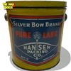 Image 4 : Vintage Silver Bow Brand Pure Lard Hansen Packing Co. Pail