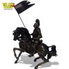 Image 1 : Vintage Highly Detailed Italian Made Knight On Horseback Figurine