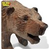 Image 4 : Vintage Hand Carved Wooden Bear Figurine
