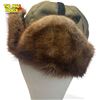 Image 2 : Vintage Canadian Made Military Fur Hat Size 7 1/2