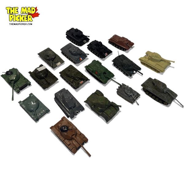 17x Toy Tanks