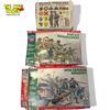 Image 1 : 3x Vintage Military Miniature 1/35 Scale Toys: Tamiya, Airborne, & ERTL