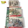 Image 2 : 3x Vintage Military Miniature 1/35 Scale Toys: Tamiya, Airborne, & ERTL