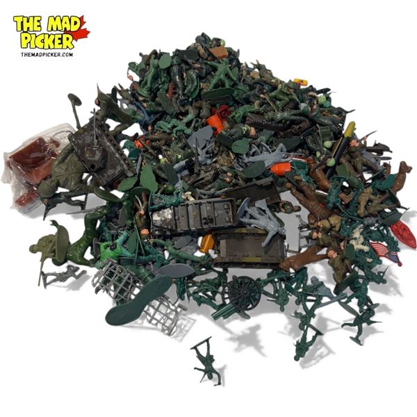 Assorted Vintage Military Toys Miniature-Small Size