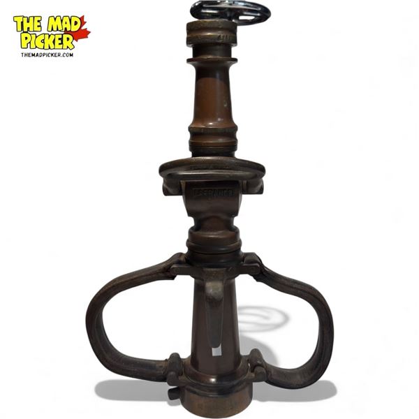 Vintage La France Fireman's Nozzle Marked Vancouver B.C.