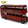 Image 12 : 6x Vintage Double Decker Toy Buses: Corgi, Majorette, Tri-Ang, & More