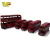 Image 3 : 6x Vintage Double Decker Toy Buses: Corgi, Majorette, Tri-Ang, & More
