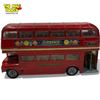 Image 4 : 6x Vintage Double Decker Toy Buses: Corgi, Majorette, Tri-Ang, & More