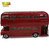 Image 6 : 6x Vintage Double Decker Toy Buses: Corgi, Majorette, Tri-Ang, & More