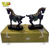Image 3 : 2x Vintage Cloisonne Horse Figurine With Stands