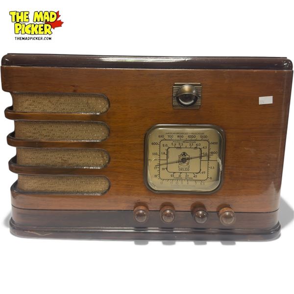 Vintage Delco Radio Super Heterodyne Receiver Model R-1128