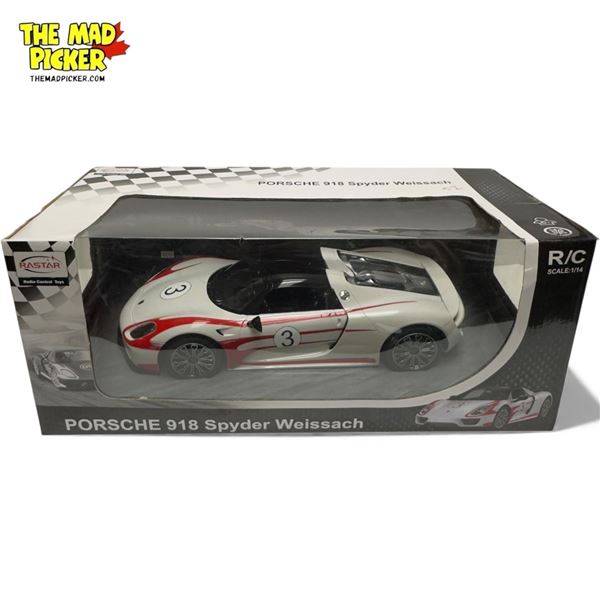 Rastar Radio Control Toys r/C Porsche 918 Spyder Weissach 1/14th Scale